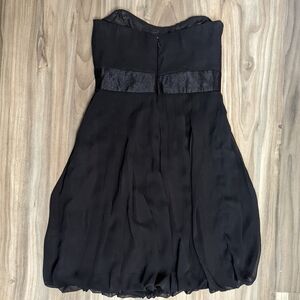 White House Black size 4 Dress Strapless Party Cocktail Formal WHBM